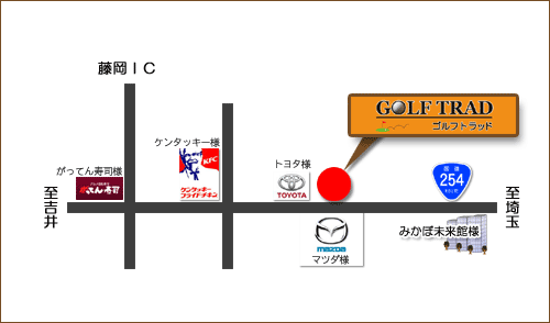 ゴルフトラッドマップ ゴルフトラッドマップ
