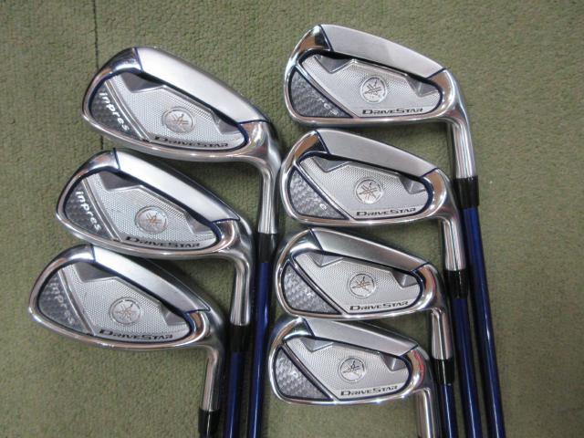 【中古ゴルフクラブ】ヤマハ　inpres　インプレス DRIVE STAR(2023) アイアン Speeder NX for Yamaha M423i　シャフト：Speeder NX for… インプレス DRIVESTAR SPEEDER NX for Yamaha M423i 7S ヤマハ