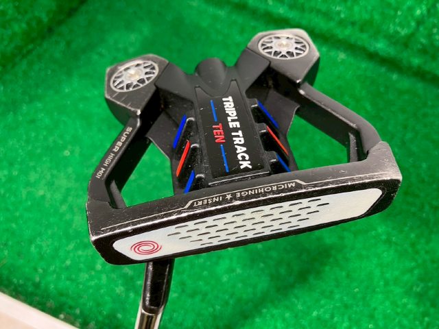 スーパーストローク付オデッセイ　Ten  TRIPLE TRACK  32インチ オデッセイストロークラボtriple track ten
