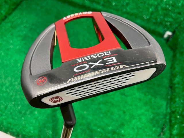返品OK オデッセイ エクソー パター ROSSIE EXO ROSSIE 34インチ 中古