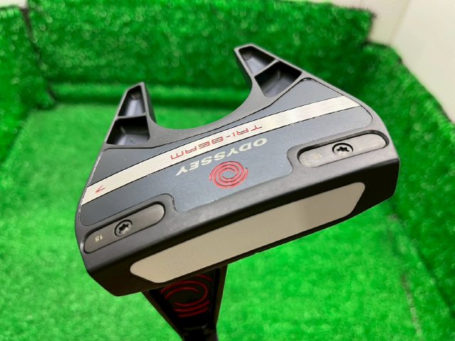 美品オデッセイ TRI-BEAM CS STROKELAB 70C 34インチ オデッセイ TRI-BEAM #7CSパター ODYSSEY トライビーム SEVEN CS