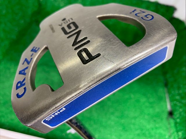 G2i CRAZ-E オリジナルスチール ピン パター クラブ詳細｜中古 ゴルフ