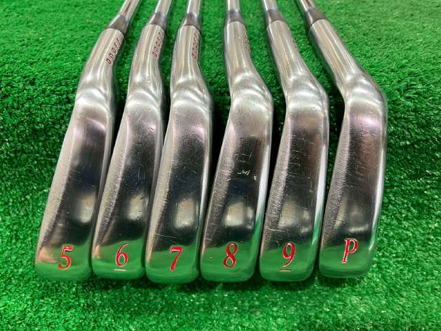 i75 RAUNE アイアン RB-247J LABOSPEC 中古】ONOFF 中古 6本　NS950S 5〜P 247Gアイアン 専用オノフLABOSPEC 24 C(アイアン S クラブ