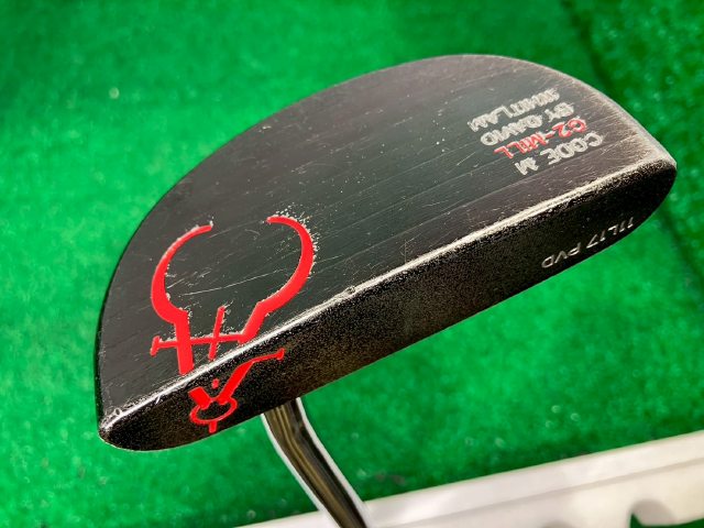 ゴルフパター　Devid Whitlam 限定25本milled パター2006 CODE M G2-MILL By DAVID WHITLAM スチールシャフト ゲージーデザイン