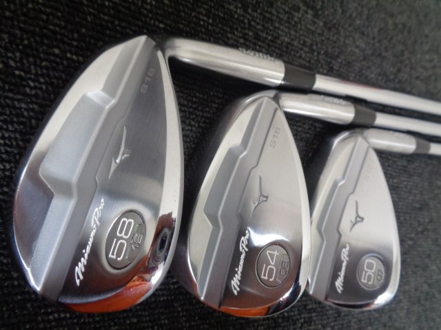Mizuno Pro S18 ウェッジ 50° 54° 58° セット 【公式通販】