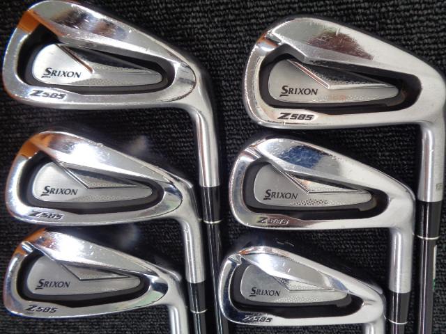 z585アイアン 美品　5本セット スリクソンZ585 アイアンセット5本（6〜P） SRIXON スリクソン ZXi-5