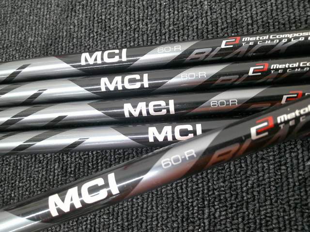 MCI BLACK 60 R 5本 フジクラ シャフト クラブ詳細｜中古 ゴルフクラブ