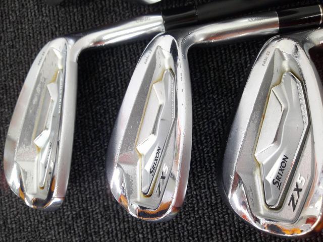 スリクソンZX5 Mk II TRAVIL 115 ダンロップ アイアンセット