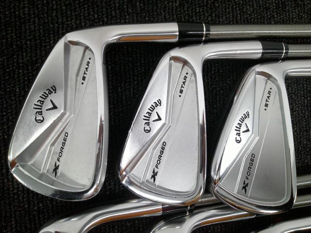 X-FORGED STAR 2024 AEROTECH SteelFiber i95CW キャロウェイ アイアン