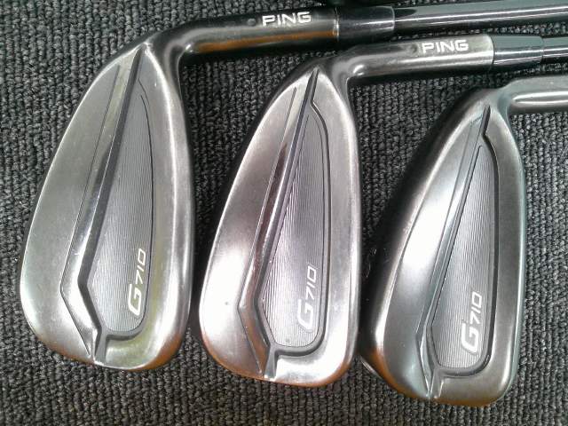PING - G710 6〜W ALTA DISTANZA 40 カラーコードブラック G710 アイアン(単品) ALTA DISTANZA BLACK 40 ARCCOS GP装着