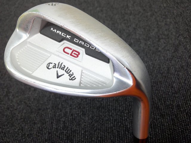 レディース新品未使用！キャロウェイMACKDADDY CBウェッジ 58°L MACK DADDY キャロウェイ Callaway マックダディ ウェッジ CB クロム