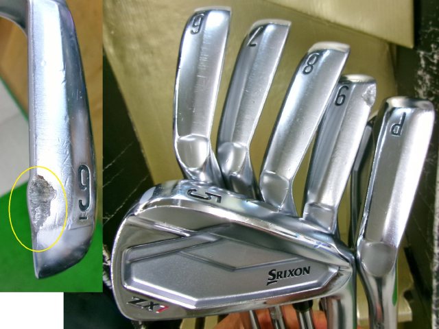スリクソンZX7 ダンロップ アイアンセット 在庫一覧｜中古 ゴルフ