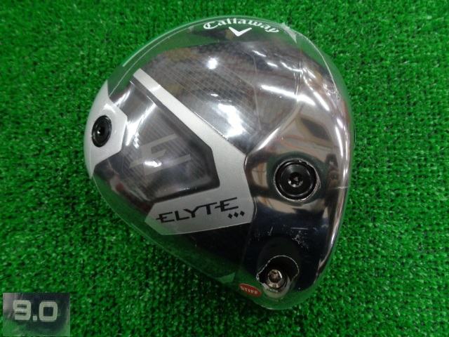 未使用ELYTE 9.0度 ドライバー ヘッド★日本正規品 未使用/日本正規品] キャロウェイ エリート ドライバー 9 0