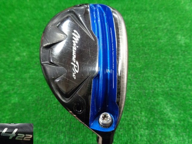 MIZUNO - Mizuno Pro ユーティリティ 4U ☆ カスタムオーダー ☆ 中古】MizunoPro(2019) ユーティリティ Tour AD GM-1U 22 S CD