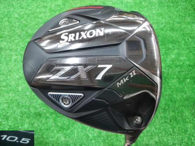 スリクソンZX7 Mk II Diamana ZX-II 60 ダンロップ ドライバー｜中古