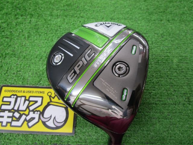 キャロウェイ ＥＰＩＣ ＭＡＸ エピック マックス フェアウェイウッド オリジナルカーボン ５Ｗ フレックスＳＲ 再再販！