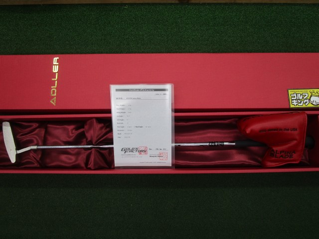 ADLLER ALPINA BLADE GSS LIMITED 100 パター JADE ADLLER アドラー アルピナブレードGSS リミテッド100
