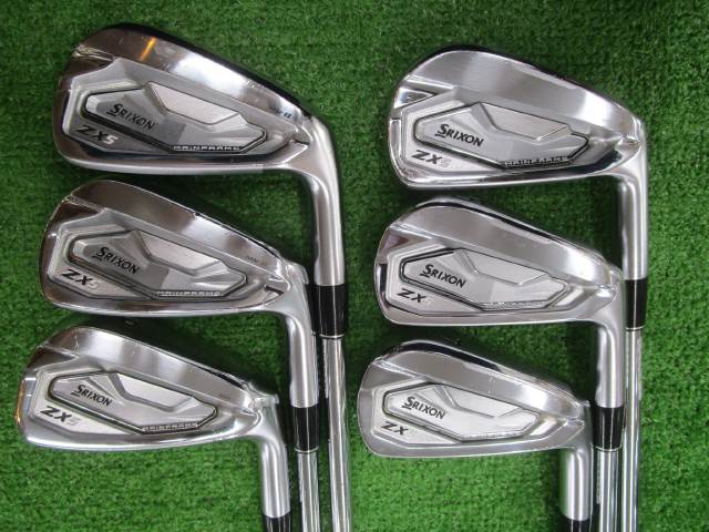 スリクソンZX5 Mk II AMT TOUR WHITE ダンロップ アイアンセット