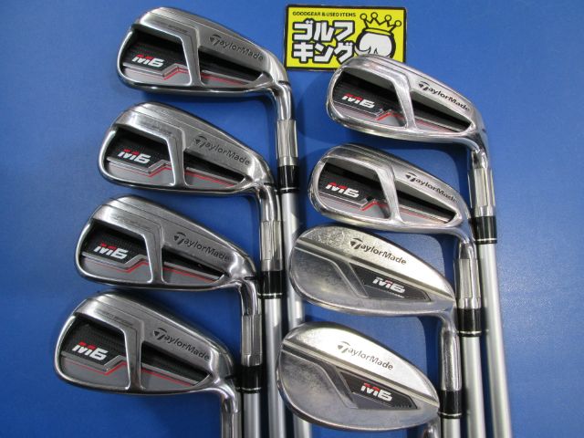 アイアンセット TaylorMade M6 5-9/P/A/S 8本セット