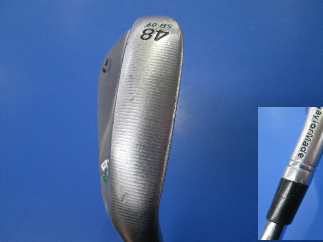 クラブ MILLED GRIND4 chrome 48SB-09 MILLED GRIND4 Chrome 48SB-09 Dynamic Gold S200 テーラーメイド