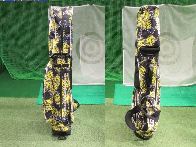 限定】パーリーゲイツ パイナップル スタンドキャディバック