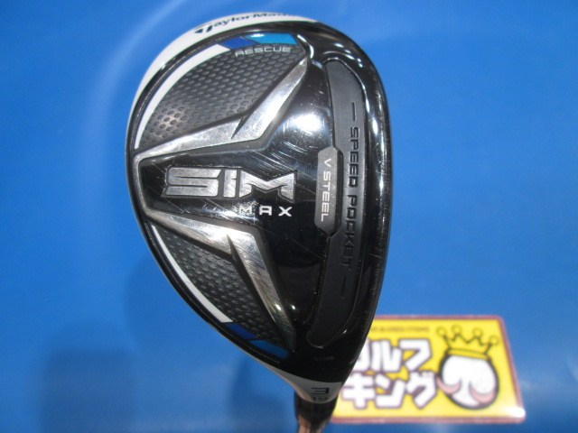 美品】 テーラーメイド SIM MAX RESCUE TENSEI BLUE TM 40 JP L 28 ...