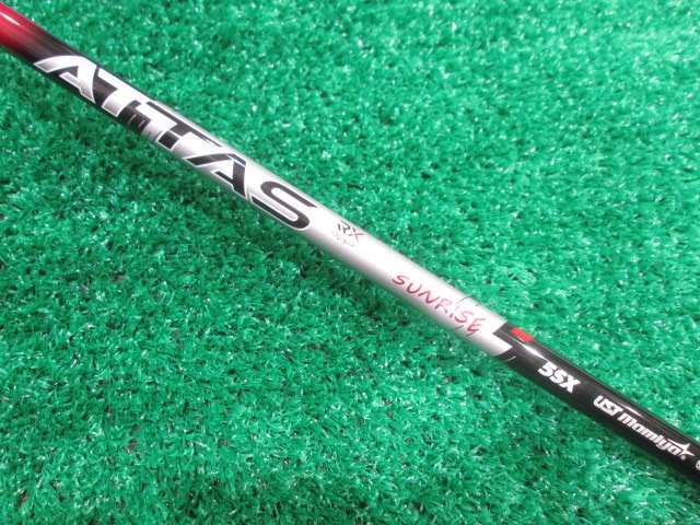アッタスRXサンライズレッド 5(SX) USTマミヤ シャフト クラブ