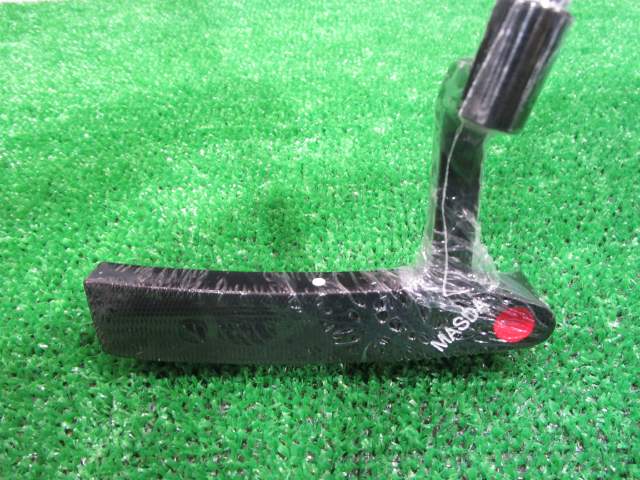 【新品同様】本物マスダゴルフ STUDIO-1 ブラックオキサイドカスタムパター STUDIO-1 ブラックオキサイド仕上げ ブレードドット彫刻 オリジナル