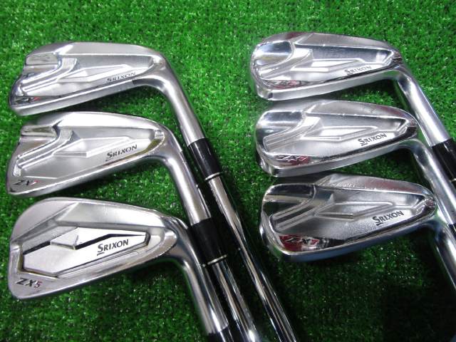 【レア】Xross grip / a_cup セット スリクソンZX7 NSPRO950GH DST 6S ダンロップ アイアンセット クラブ