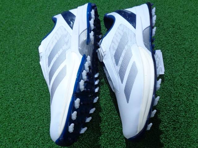 25FW アディゼロZGローボア 25.0cm WH/NI/SM JS1767 OMX77 アディダス