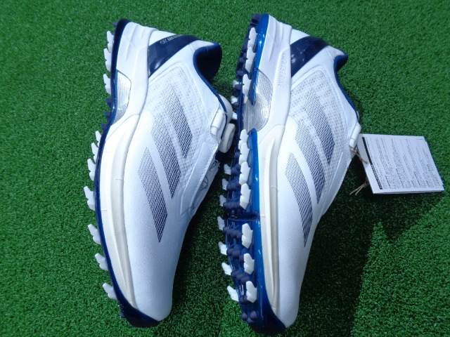 25FW アディゼロZGローボア 25.0cm WH/NI/SM JS1767 OMX77 アディダス