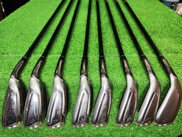 Taylormade R BLADEZ ウェッジセット S A 純正シャフト カーボンシャフト flex S TM7-113 中古 ゴルフ ゴルフクラブ 50 55 Y2328 ROCKETBLADEZ MAX TM7-113(JP) 8S テーラーメイド アイアンセット
