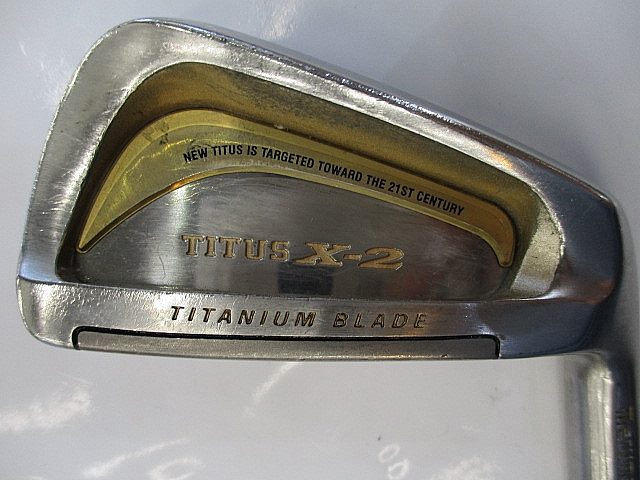 Maruman - マルマン タイタス X-2 アイアンセット 4-9,P,A,S 9本 Maruman マルマン タイタス TITUS X-2 アイアンセット