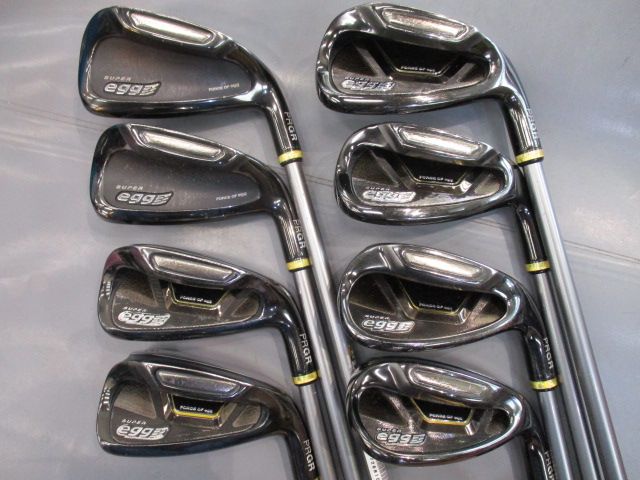 SUPER egg 2015 オリジナルカーボン 8S プロギア アイアンセット