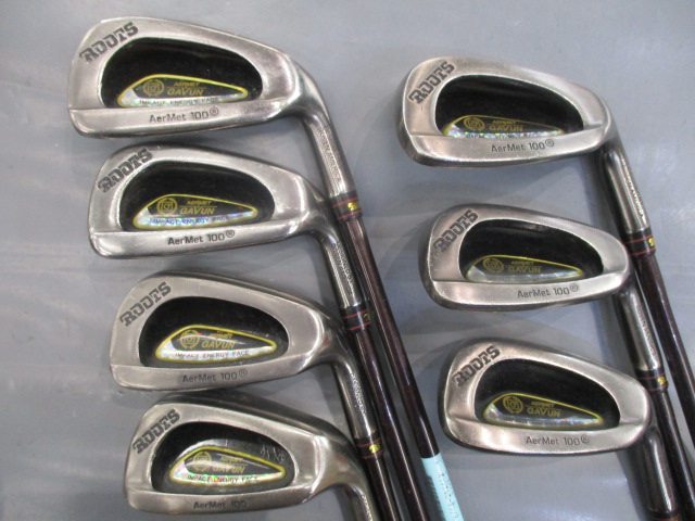 良品貴重 ルーツゴルフ アーメットエックス アイアンセット 右