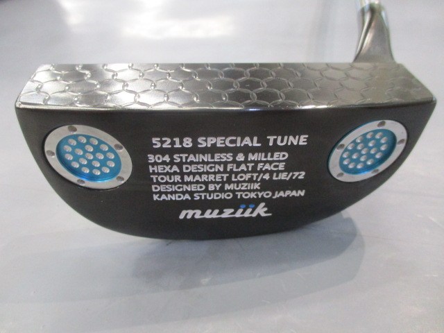 5218 SPECIAL TUNE スチール ムジーク パター クラブ詳細｜中古 ゴルフ 