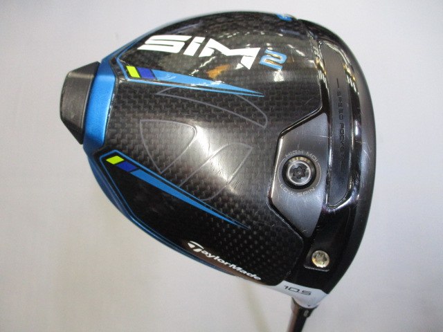 テーラーメイドSIM2MAX ドライバーヘッド10.5° TM50 Sシャフト ドライバー SIM MAX 10.5°《TENSEI BLUE TM50 シャフト》R
