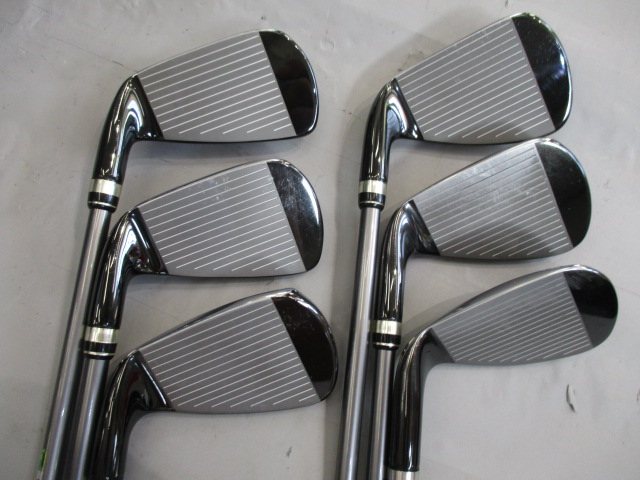 プロギア NEW egg アイアン 2015 カーボン7-P.A.AS.S 7本 egg 2015 オリジナルカーボン プロギア アイアンセット クラブ