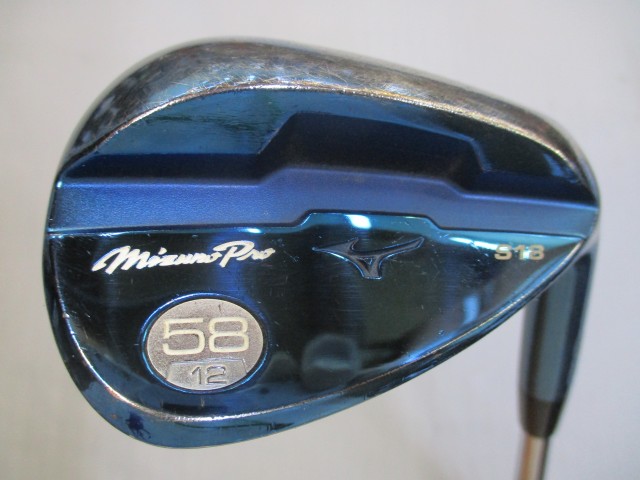ミズノ MizunoPro S18 水っぽかっ ブルー52&58 DG120 カデログリップ