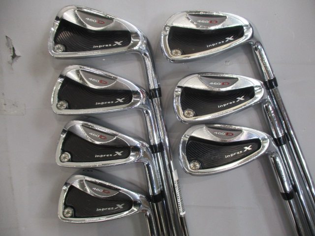 ヤマハ - セ76★ヤマハ インプレスX 460D 7本アイアンセットDX-507i SR アイアンセット YAMAHA inpres X 460D 5I〜PW 6本セット DX-507i