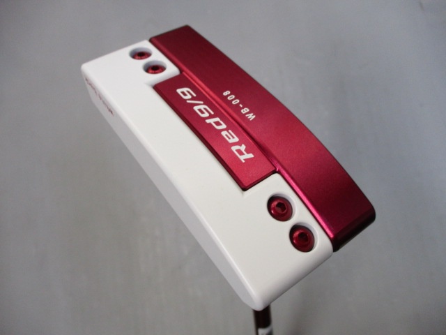 Red9／9 パター Kasco WB-008 キャスコ Red9/9 White Back ブレード