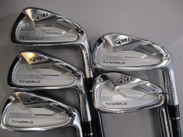 ツアーワールドTW747Vx VIZARD IB-WF 85 ホンマ アイアンセット クラブ