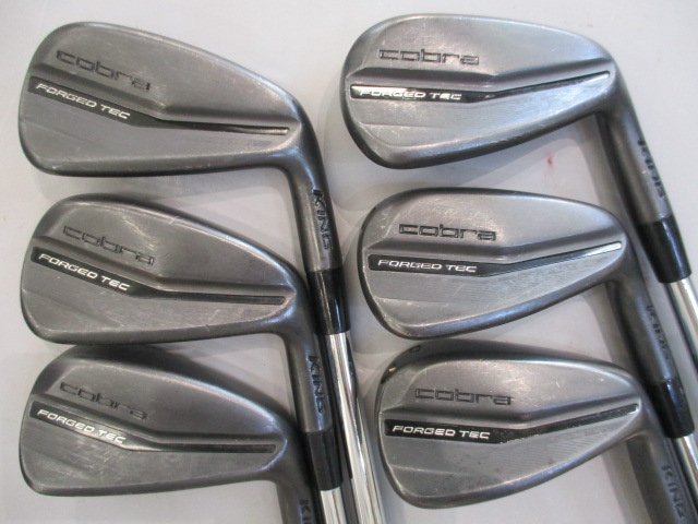 コブラKING FORGED TEC BLACK 2023 DG105(JP) コブラ アイアンセット