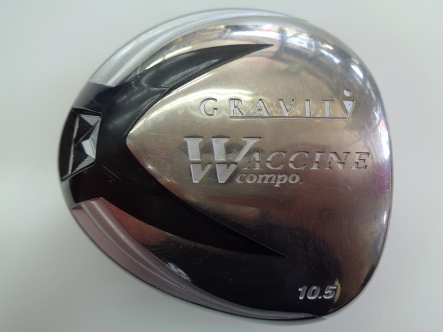 グラビティ ワクチンコンポ ドライバーヘッド 10.5度 黒ヘッド|GRAVITY GOLF