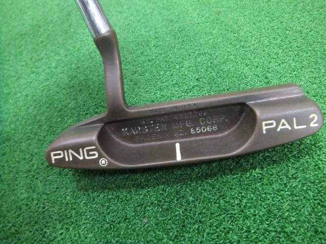 PING PAL4 BeCu パター 35インチ 当時物ラベル PING PAL4 BeCu パター 35インチ 当時物ラベル パター》PING PAL4 35
