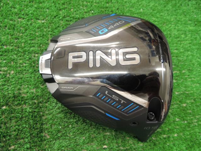 【美品】ピンG440 LSTドライバー10.5°（ヘッドのみ） ○概ね美品 日本仕様○ピンG440 LSTドライバー10.5°（ヘッドのみ