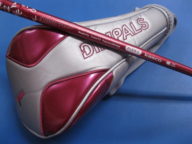 キャスコ　DIMPALSレディースドライバー　美品 DIMPALS オリジナルカーボン キャスコ レディースドライバー