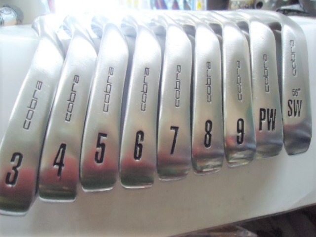 KING COBRAII オーバーサイズアイアン 10本セット Rフレックス KING TEC Irons – COBRA Golf