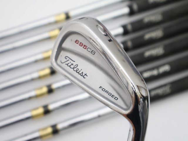 中古タイトリスト　695CB 8本セット　DG S-200 フォージド フォージド695CB DG 8S タイトリスト アイアンセット クラブ詳細｜中古