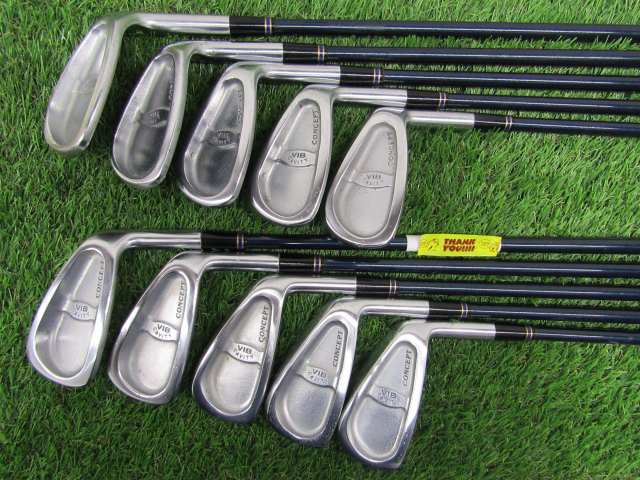 CONCEPT BEAM CAVITY アイアン8本セット　右 CONCEPT BEAM CAVITY アイアン8本セット 右